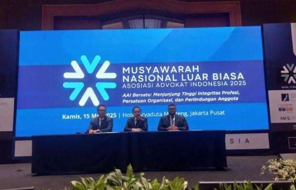 Asosiasi Advokat Indonesia Gelar Munaslub Persiapan Rekonsiliasi