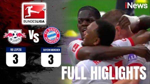 Bayern Munchen Tunda Pesta Juara Liga Jerman usai Ditahan RB Leipzig 3-3
