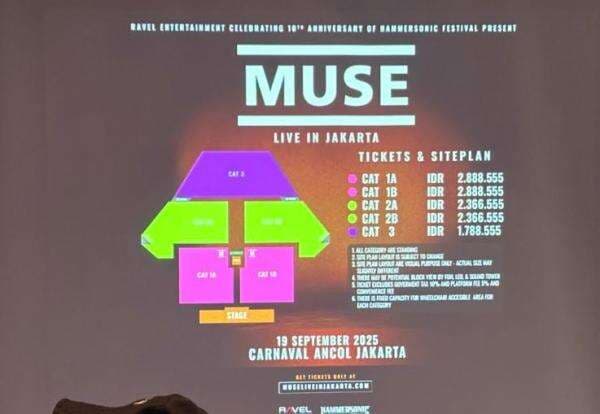 Muse dan Foo Fighters Bakal Manggung di Jakarta, Wisata Musik Indonesia Menggeliat
