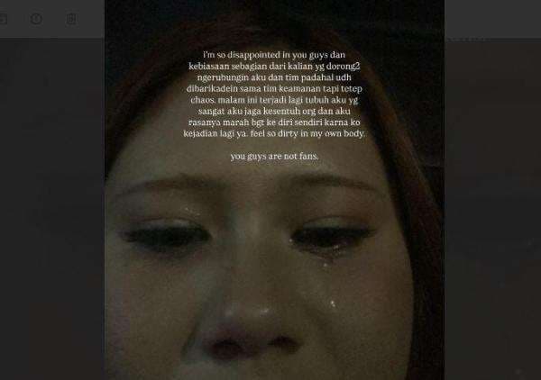 Nadin Amizah Geram Tubuhnya Dipegang Fans saat Konser: Rasanya Marah Banget