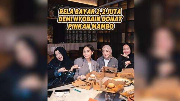 Nagita Slavina Cs Review Donat Pinkan Mambo, Habiskan Rp2,2 Juta Nagita Slavina Cs Review Donat Pinkan Mambo, Habiskan Rp2,2 Juta