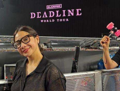 Nonton Langsung Konser BLACKPINK di Korsel, Nagita Slavina Sukses Buat Netizen Iri