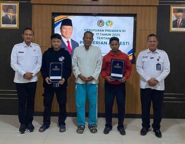 Bahagianya Kusnun Narapidana Jateng usai Terima Amnesti: Seperti Mimpi