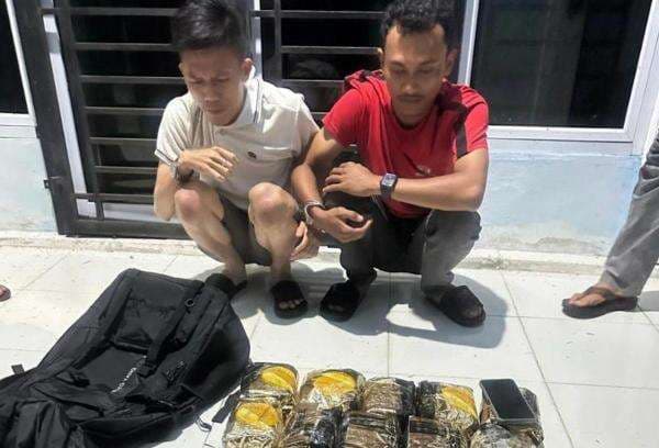 Bareskrim Sita 20 Kg Sabu dari Jaringan Malaysia, Nih Tampang Pelaku!