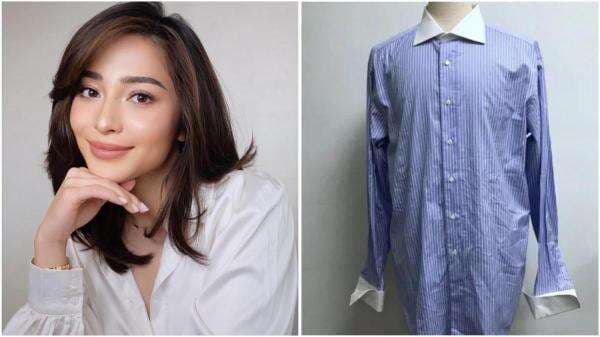 Syok! Nikita Willy Nemu Kemeja Brioni Rp50 Ribu di Pasar Senen, Harga Aslinya Segini