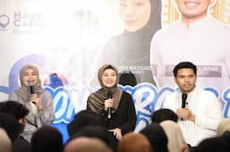 Nongkrong Bareng AMANAH, Thariq Halilintar dan Aaliyah Massaid Dorong Anak Muda Aceh Terus Berkarya