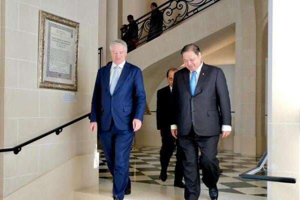 Bertemu Sekjen OECD, Menko Airlangga Bahas Keanggotaan RI