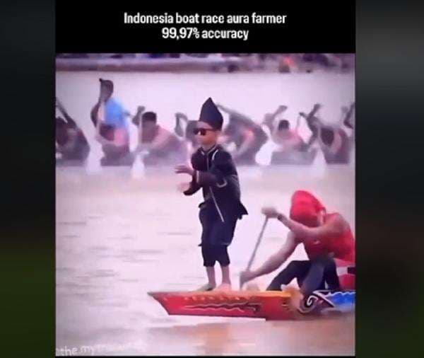 Ternyata Ini Arti Aura Farming yang Bikin Tarian Pacu Jalur Viral di Media Sosial