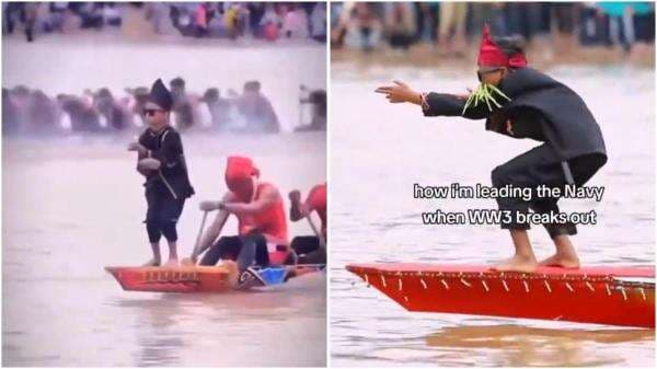 Viral Tarian Pacu Jalur, Aura Farming Anak Coki Mendunia!