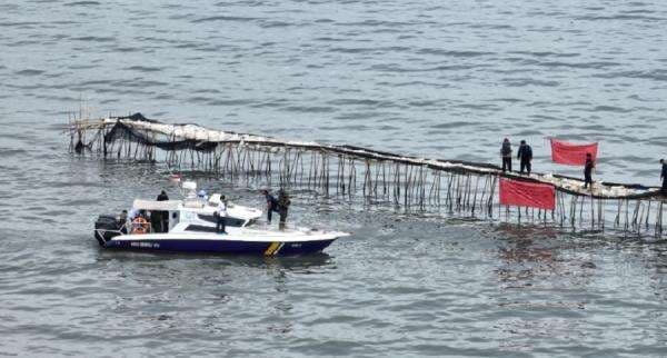 Instruksi Presiden Prabowo Terkait Pagar Laut: Dibongkar TNI AL tapi Menteri KKP Heran