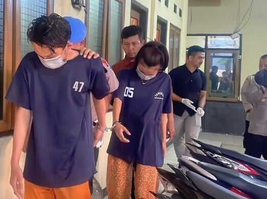 Terungkap! Ini Motif Pasutri Baru Nikah Sebulan Curi 4 Motor di Bandung