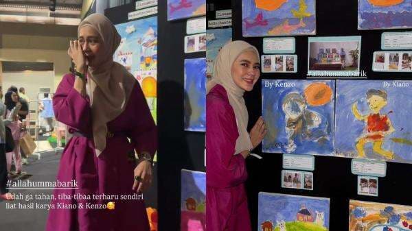 Tangis Haru Paula Verhoeven Hadiri Kelulusan Kiano dan Kenzo Tangis Haru Paula Verhoeven Hadiri Kelulusan Kiano dan Kenzo