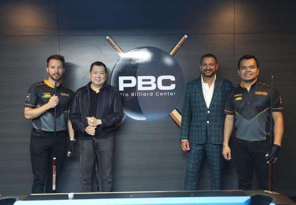 Ramaikan Ajang PBC SHOT!, Juara Dunia Carlo Biado Terkesan dengan Fasilitas Pro Billiard Center