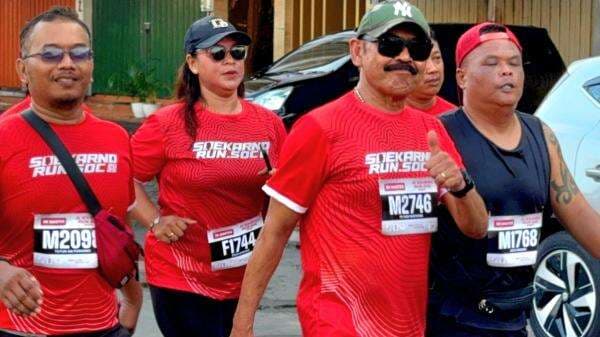Elite PDIP Ikuti Soekarno Run 2025, FX Rudy: Berlari di Atas Kaki Sendiri Resapi Perjuangan Pahlawan