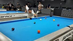 Pebiliar Nomor 1 Nasional Puji Turnamen POBSI Pool Circuit 2024 Jambi
