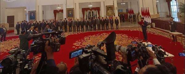 Profil Lengkap Menteri, Wakil Menteri Hasil Reshuffle Kabinet Indonesia Maju 2024