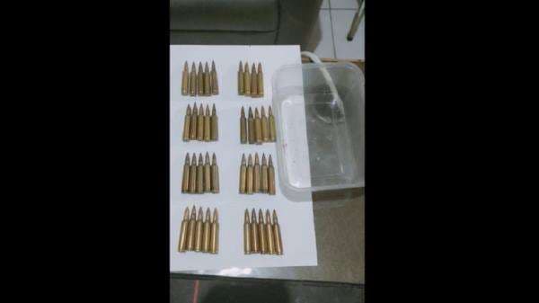 Penampakan Temuan Puluhan Peluru di Kedai Ayam Semarang, Diduga Produksi PT Pindad