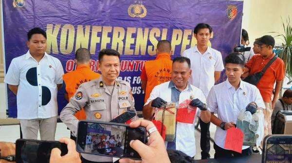 Polisi Ringkus Dua Pelaku Pembakar Hutan dan Lahan di Jambi