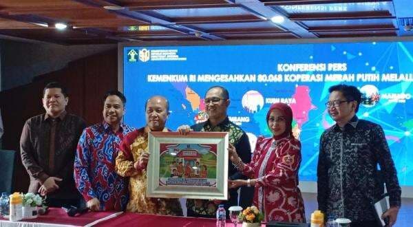 Sahkan 80.068 Koperasi Merah Putih, Kemenkum: Lampaui Target Presiden