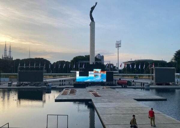 Pemprov DKI Jakarta Gelar Nobar Timnas Indonesia U-23 vs Uzbekistan U-23 di Lapangan Banteng, 3 Giant Screen Disiapkan 