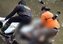 Pemuda 18 Tahun Ditemukan Tewas di Sungai Cikendal Cimahi Selatan