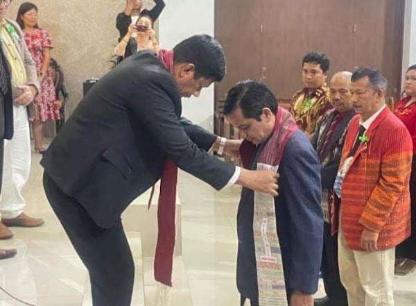 Ketua Pemuda Perindo Rony Tua Dilantik jadi Ketua Boltok Horbo Parsuratan Simanjuntak