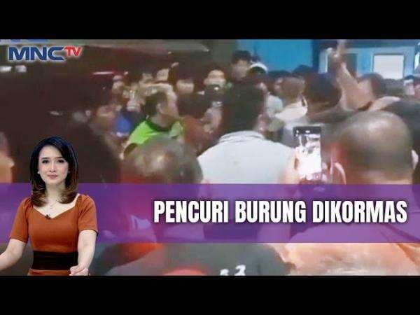 Pencuri Burung di Manggarai Selatan Babak Belur Diamuk Warga