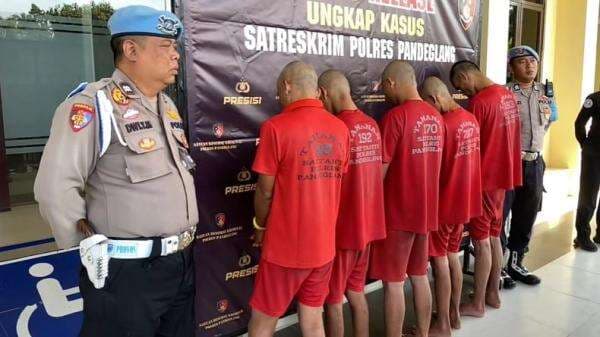 5 Pelaku Curanmor di Banten Ditangkap, 2 Oknum Ormas GRIB Jaya