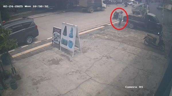 Pencurian Uang Rp50 Juta di Berau Terekam CCTV, Polisi Kantongi Identitas Pelaku