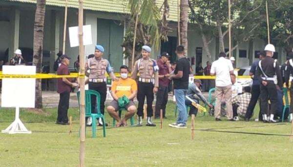 Rekonstruksi Penembakan 3 Polisi, Aiptu Kapri Bawa 2 Ayam untuk Dijual