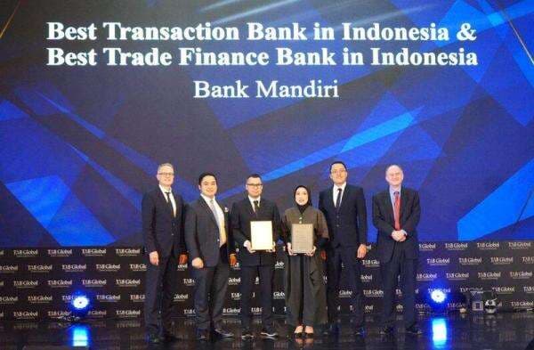 Bank Mandiri Raih The Best Transaction and The Best Trade Finance Bank in Indonesia