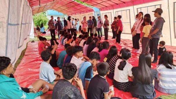 Gunung Ibu Naik Level Awas, Ratusan Warga Halmahera Barat Diungsikan