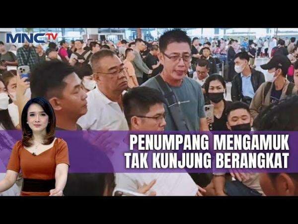 Penumpang Mengamuk di Bandara Soekarno-Hatta, Penerbangan TransNusa ke Singkawang Batal