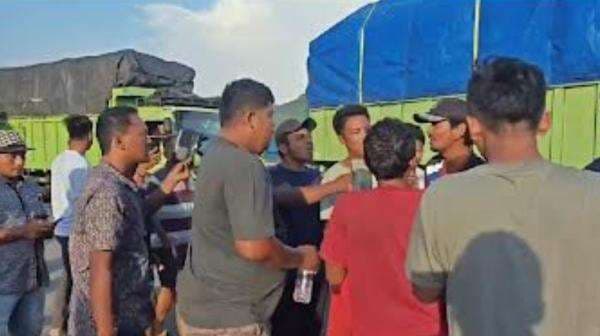 Protes soal Keberangkatan, Sopir di Pelabuhan BBJ Lampung Selatan Serang Petugas
