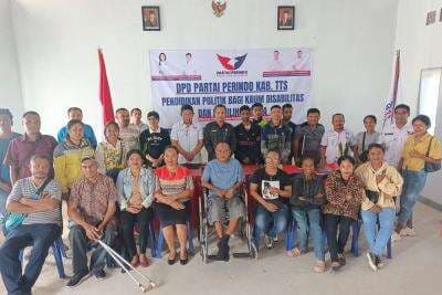 Rangkul Penyandang Disabilitas, Anggota DPRD dari Partai Perindo Pacu Kemajuan Timor Tengah Selatan