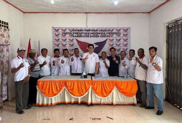 Perindo Minta Seluruh Pengurus di Boven Digoel Rapatkan Barisan