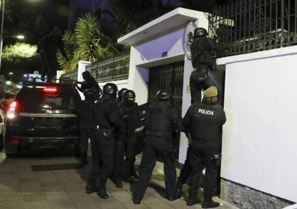 Polisi Ekuador Paksa Masuk Kedubes Meksiko, Tangkap Eks Wakil Presiden Jorge Glas