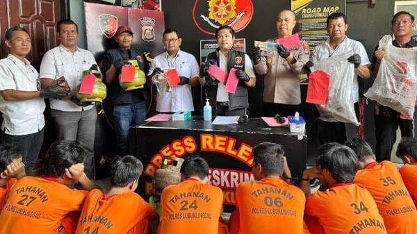 88 Kejahatan di Lubuklinggau Didominasi Curanmor, 32 Pelaku Ditangkap