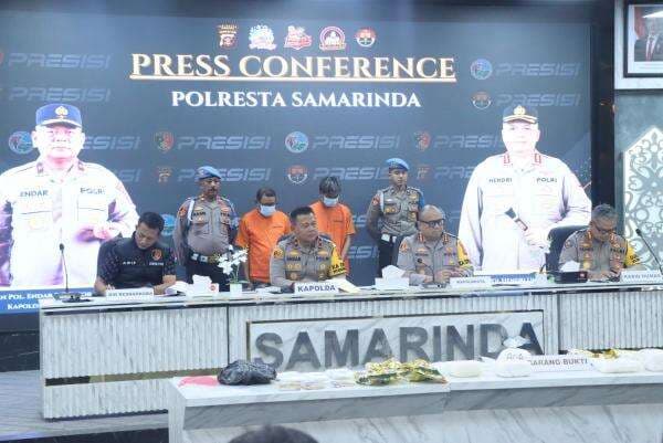 Polresta Samarinda Ungkap Narkotika Sabu 5,1 Kg, Dikendalikan dari Balik Lapas