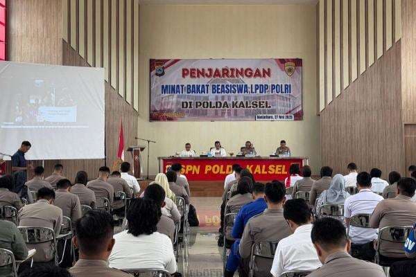 Lemdiklat Polri Gelar Sosialisasi Beasiswa LPDP Dorong Kualitas SDM Sesuai Asta Cita