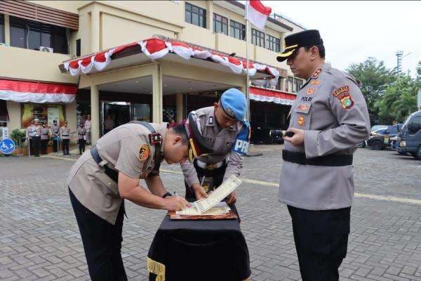 Sertijab Wakapolres, Kapolres Tanjung Priok: Perhatikan Keluarga, Jangan Main Judol!