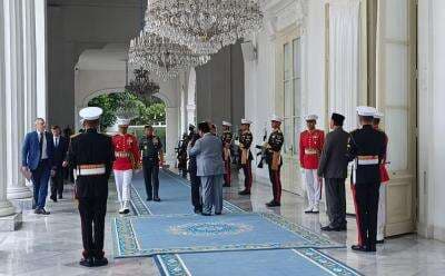 Bertemu Sekretaris Keamanan Rusia, Prabowo Tanyakan Kabar Putin