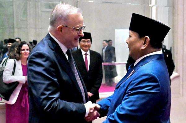 Prabowo dan PM Australia Anthony Albanese Gelar Pertemuan Bilateral di Istana Merdeka