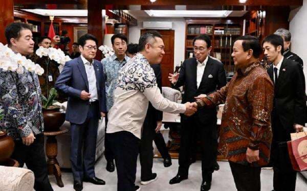 Prabowo dan Utusan Khusus PM Jepang Bertemu di Kertanegara, Bahas Investasi Rp8,2 Triliun Prabowo dan Utusan Khusus PM Jepang Bertemu di Kertanegara, Bahas Investasi Rp8,2 Triliun