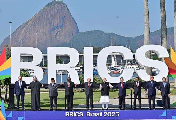 Momen Bersejarah, Prabowo Foto Bareng Pemimpin Negara Anggota BRICS