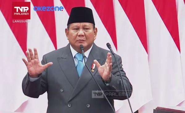 Prabowo: Kita Kadang Lupa Berterima Kasih, Kalau Berbuat Salah Terus Diingat