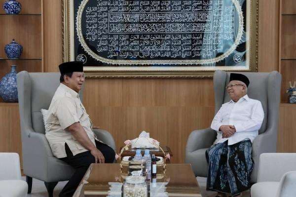 Prabowo Bertemu Ma'ruf Amin, Diskusi terkait Arah Pembangunan Bangsa