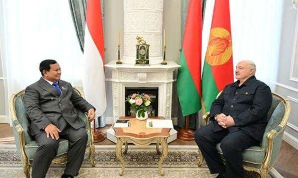 Presiden Belarusia Sebut Prabowo Presiden Kedua setelah Putin Berkunjung ke Rumahnya