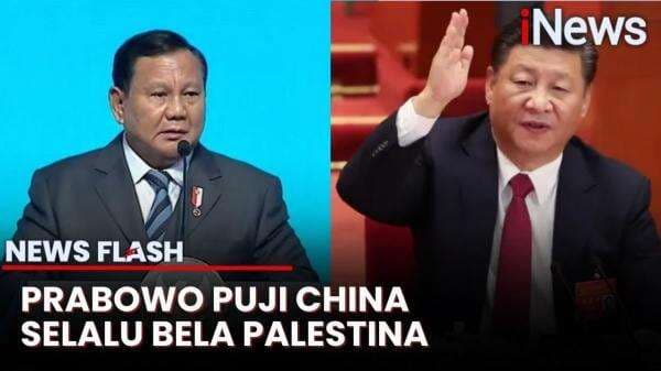 Prabowo Sanjung Konsistensi China Bela Palestina di Depan PM Li Qiang: Kami Hormat