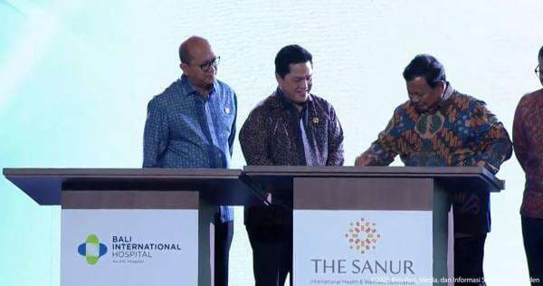 Kelakar Prabowo soal Kemegahan Bali International Hospital: Saya Kira Hotel